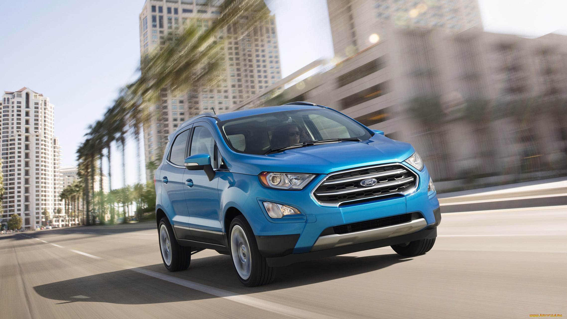 ford ecosport 2018, , ford, blue, 2018, ecosport